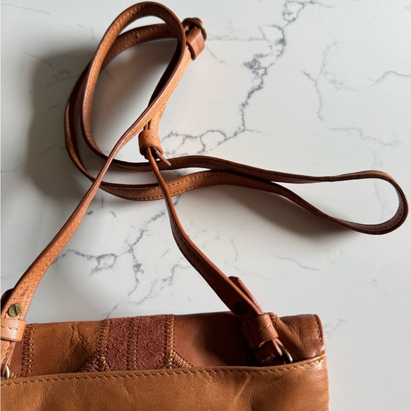 LUCKY BRAND Axil Leather Patchwork Crossbody NWOT - Picture 10 of 10